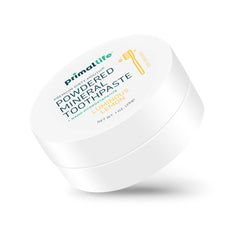 Dirty Mouth Toothpowder Lemon packaging label