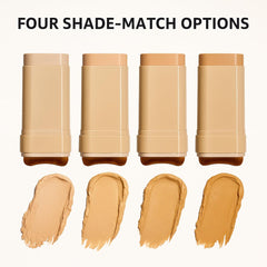 Creamy texture of Diryi Eraser Flawless Foundation Stick blends smoothly