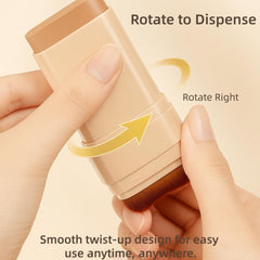 Face and body coverage with Diryi Eraser Flawless Foundation Stick