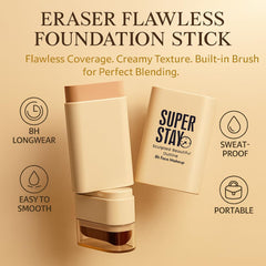 Long-wearing, breathable Diryi Eraser Flawless Foundation Stick