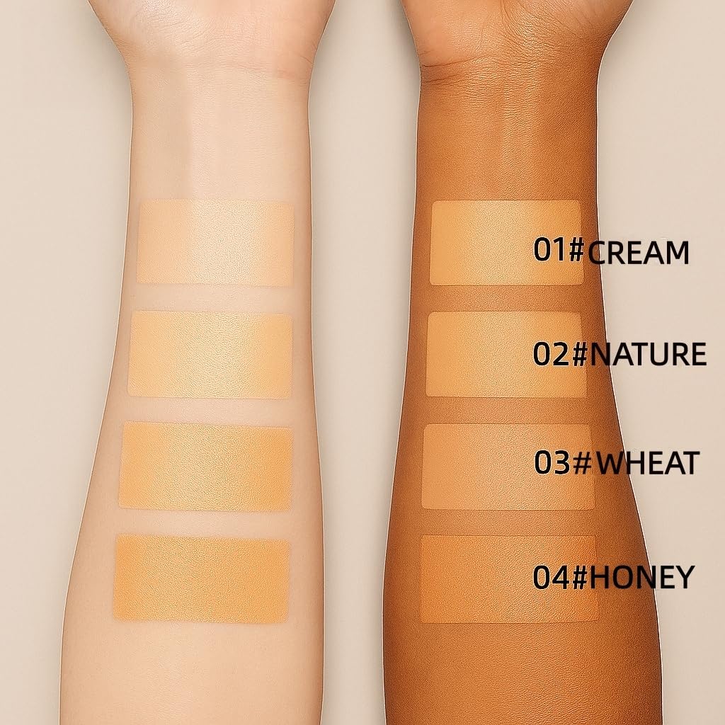Natural matte finish from Diryi Eraser Flawless Foundation Stick