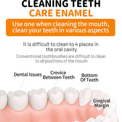 Individual mouthwash sachets for on-the-go use