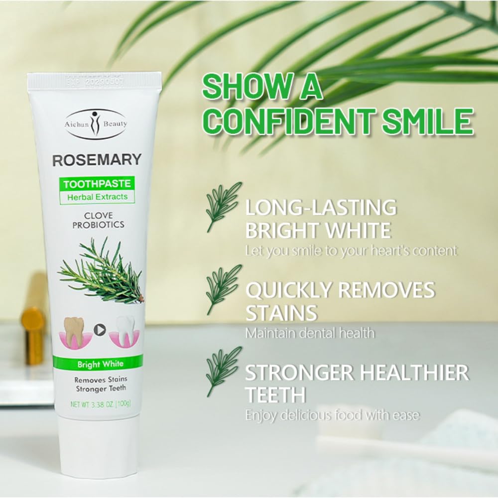 Close-up of rosemary extract and clove ingredients