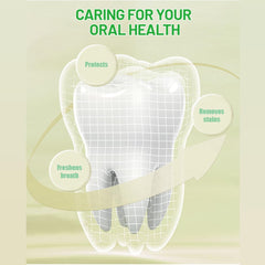 Toothpaste removing surface stains