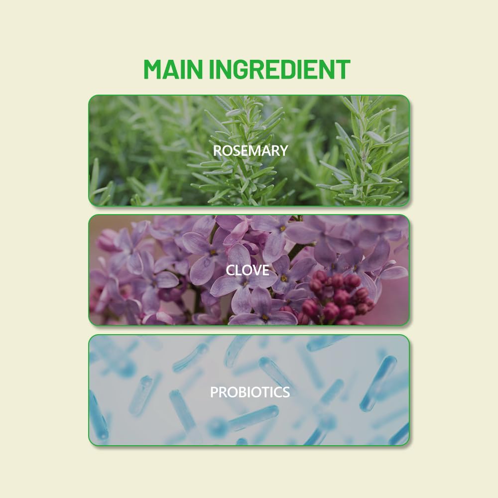 Herbal toothpaste promoting fresh breath