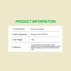 Fluoride-free herbal toothpaste for daily use