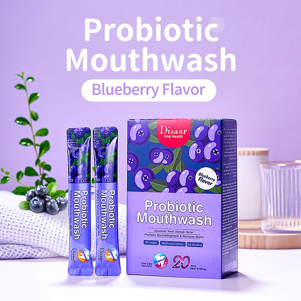Usage steps for DISAAR BEAUTY mouthwash