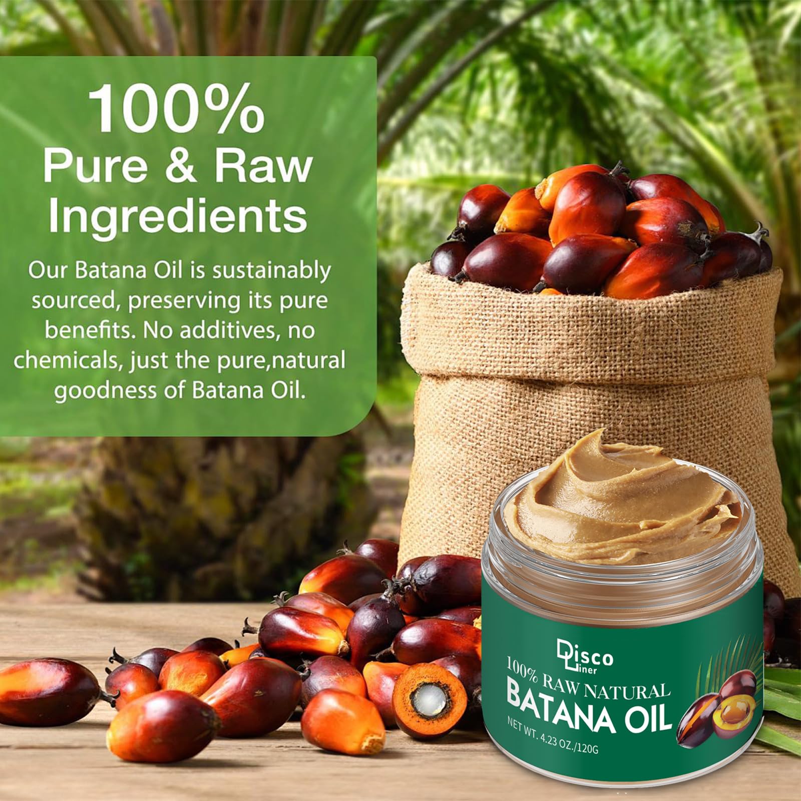 Discoliner Batana Oil beard conditioning for softer facial hair.