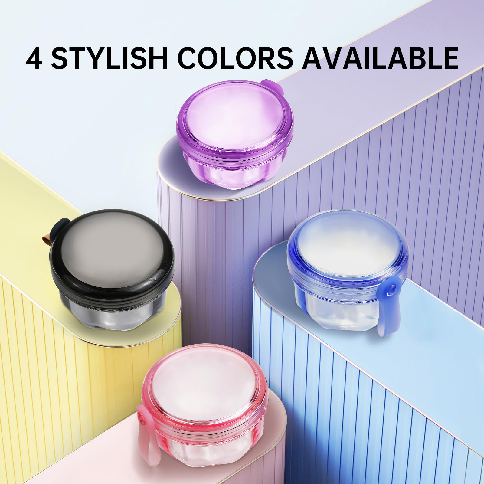 Dishwasher-safe denture container for easy cleaning