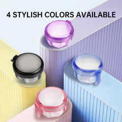 Dishwasher-safe denture container for easy cleaning