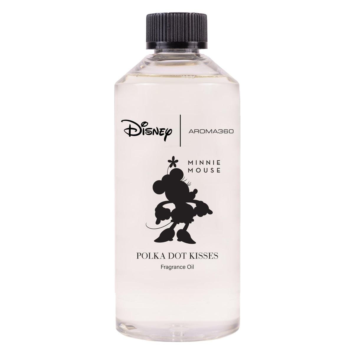 Aroma360 Disney Polka Dot Kisses essential oil bottle front view
