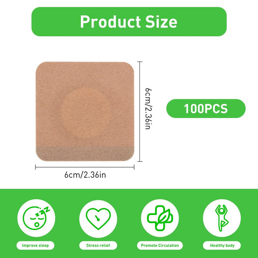 Disposable castor oil pack wraps for self-adhesive use