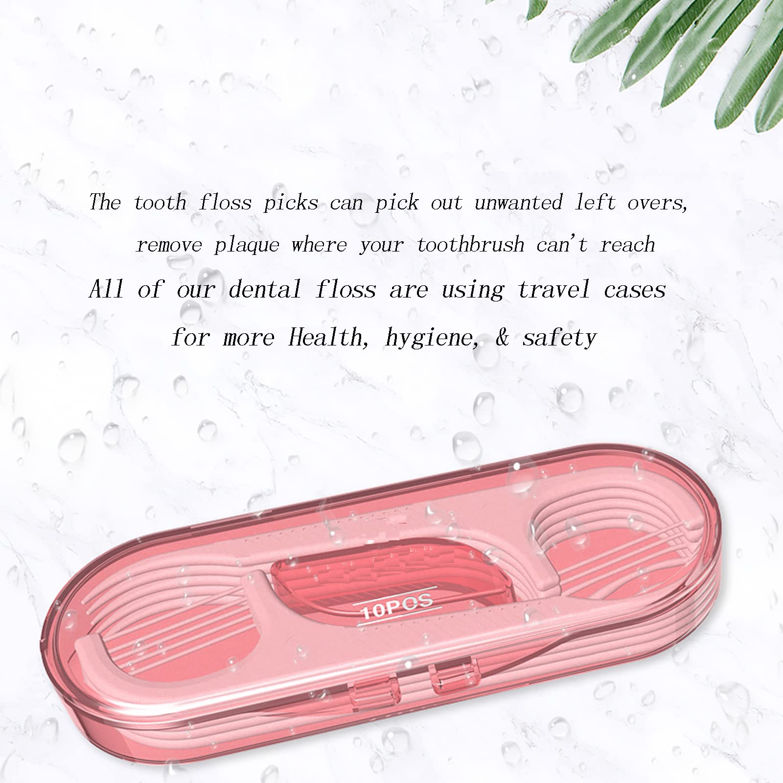 Disposable flossing handle made from durable polystyrene