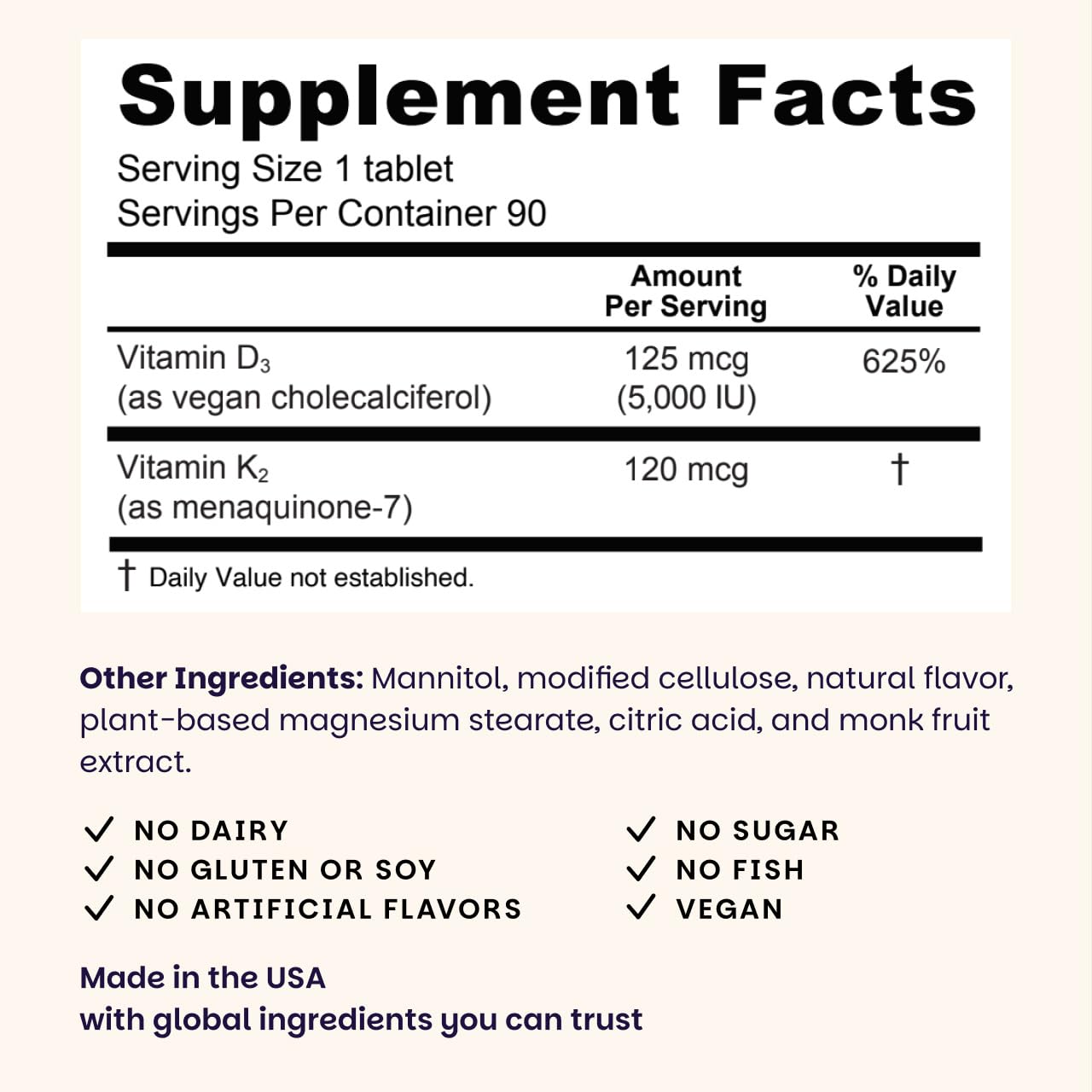 Dissolvable vitamin tablet close-up