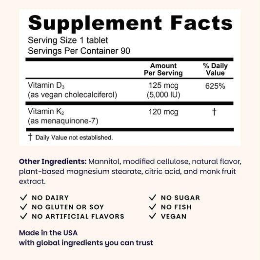 Dissolvable vitamin tablet close-up