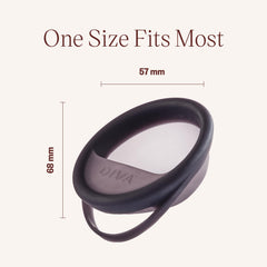 DivaDisc leakproof shield feature for worry-free days and active routines.