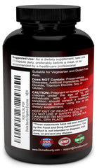 Probiotic and prebiotic blend packaging with vitamins