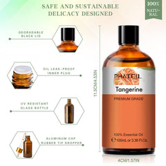 DIY candle making with Tangerine essential oil