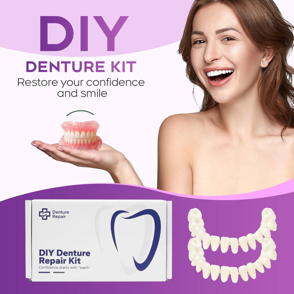 DIY Denture Kit - full top and bottom denture set