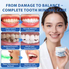 DIY toothpaste mixing with nano hydroxyapatite powder