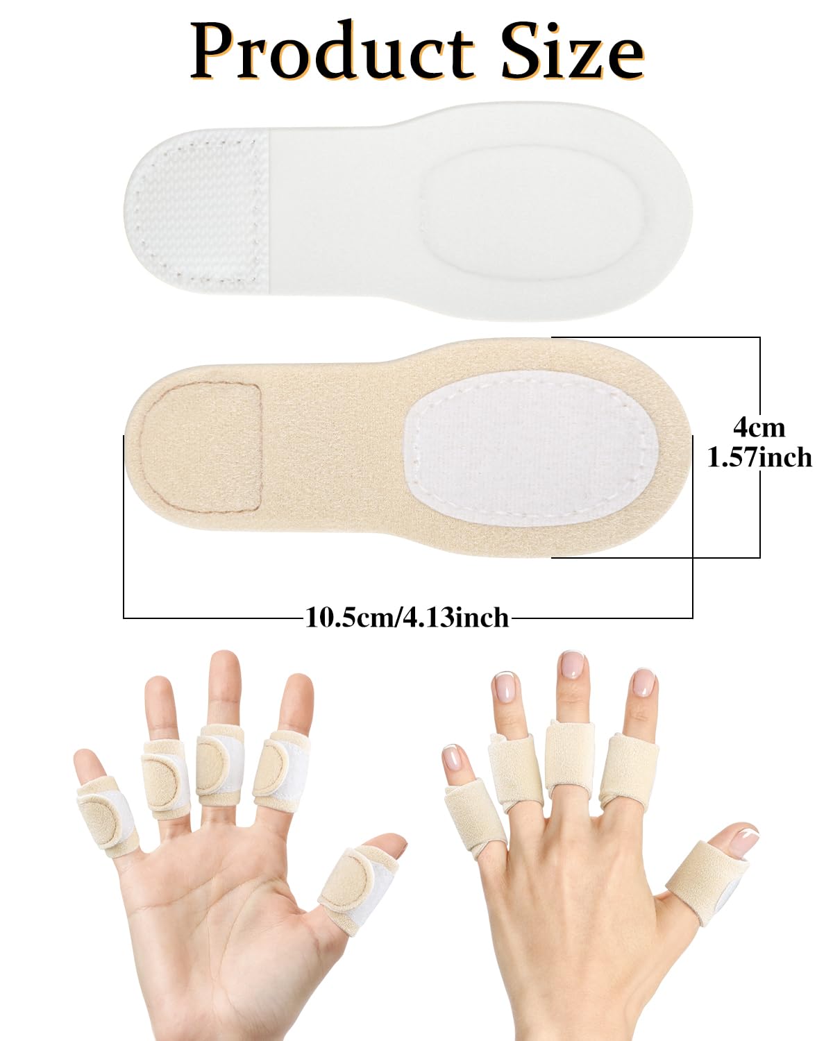 Adjustable finger and thumb wrap for a secure, comfortable fit