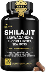 DLNIA Shilajit 9-in-1 Capsules hero image