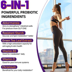 Dmeisy Akkermansia capsules close-up highlighting potency
