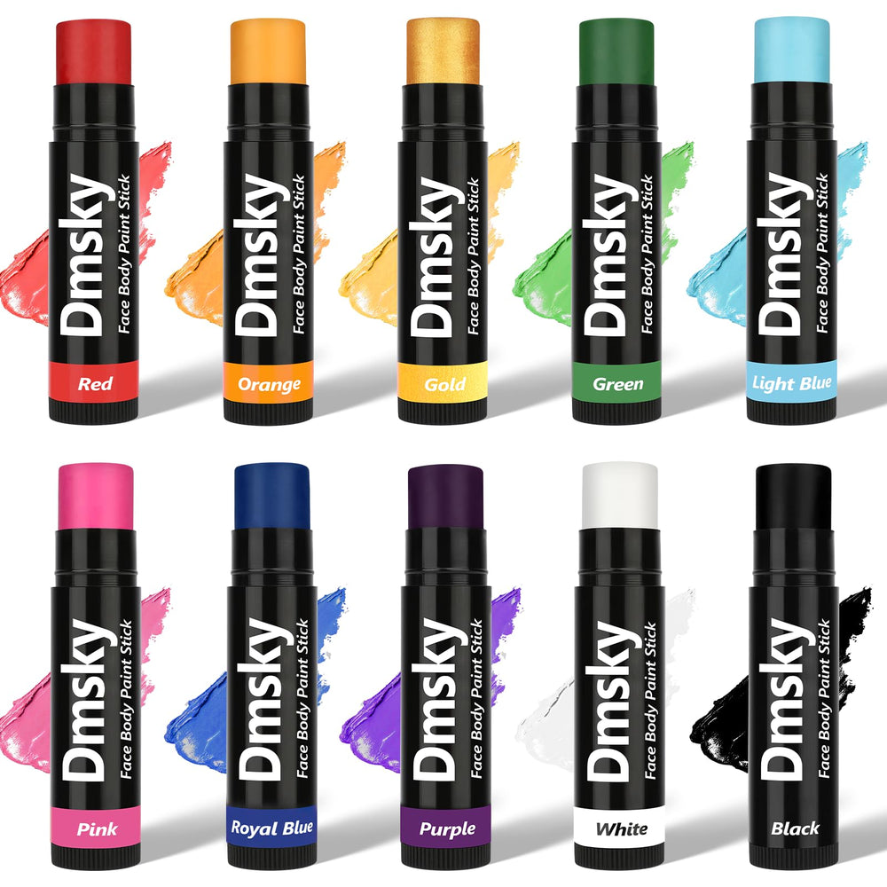 Dmsky Eye Black Sticks with smooth rotation design for easy application.