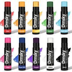 Dmsky Eye Black Sticks with smooth rotation design for easy application.