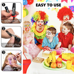 Dmsky Eye Black Sticks sweat-resistant formula maintains color during play.