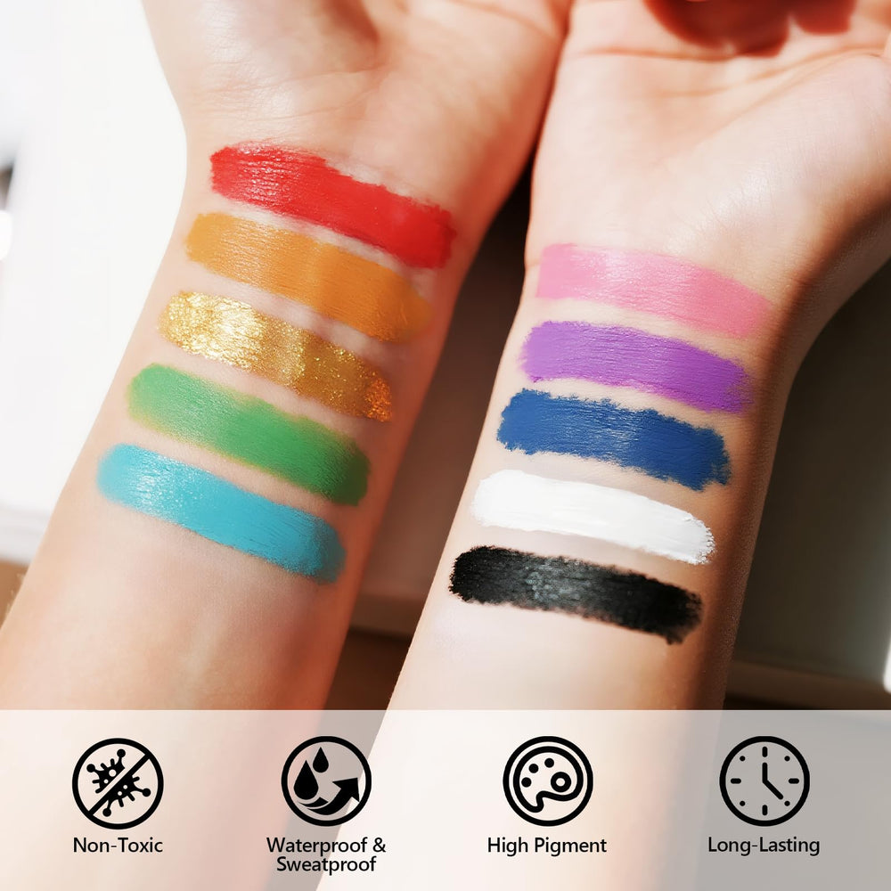 Dmsky Eye Black Sticks waterproof formula provides reliable coverage under lights.