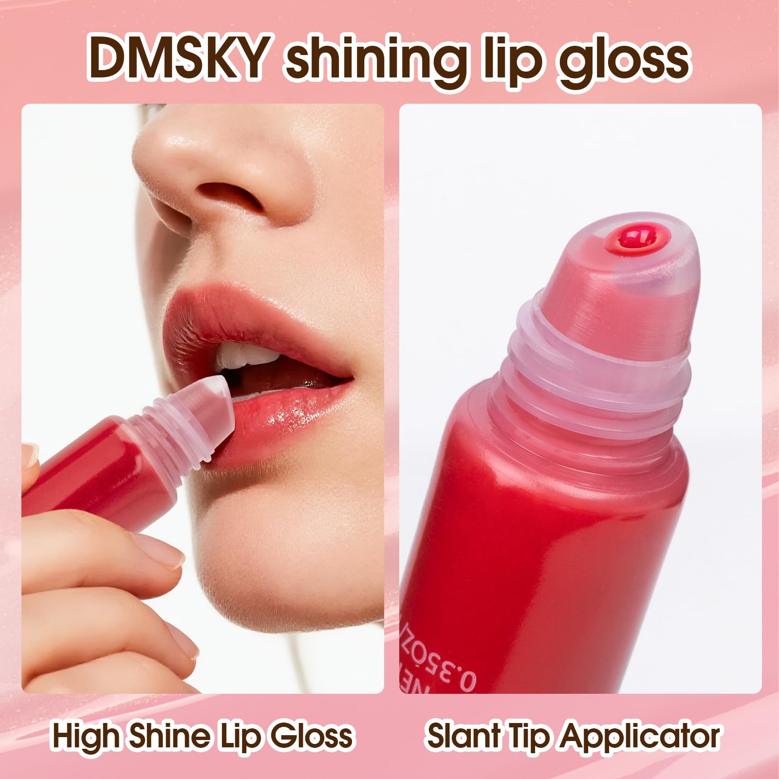 Dmsky Nourishing Lip Gloss Pack delivers creamy color with lip care benefits for daily wear.