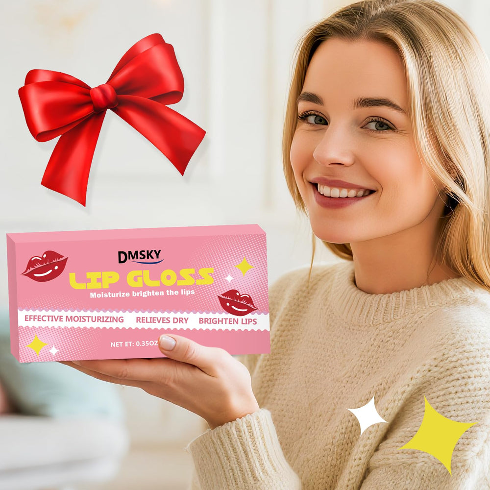 Dmsky Tinted Lip Gloss for soft lip tint or layered color with added depth.