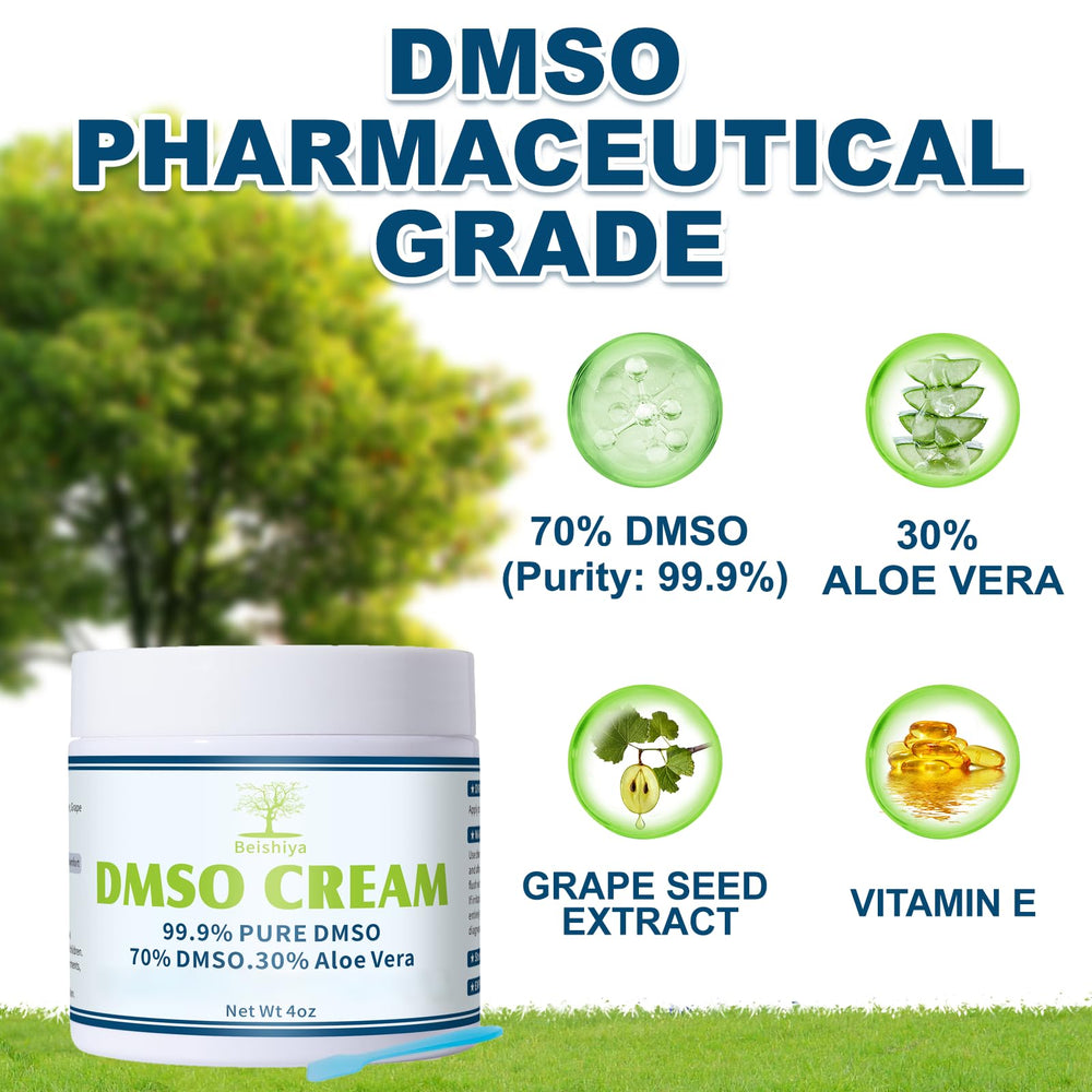 Person applying DMSO Cream to skin showing smooth absorption