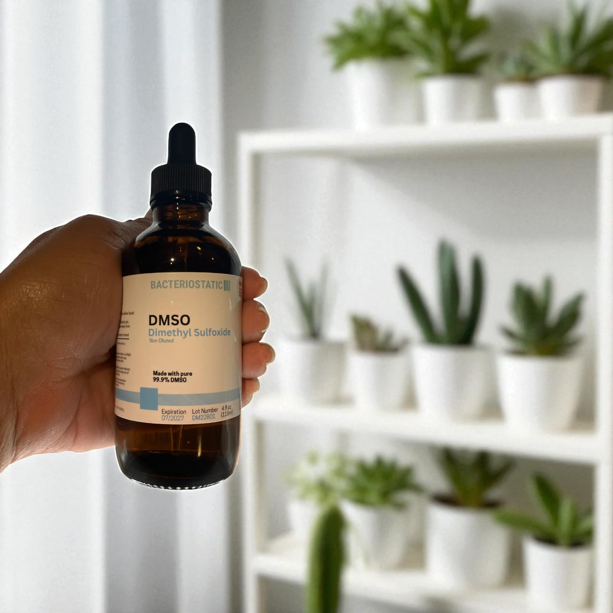 DMSO packaging highlighting low-odor formula