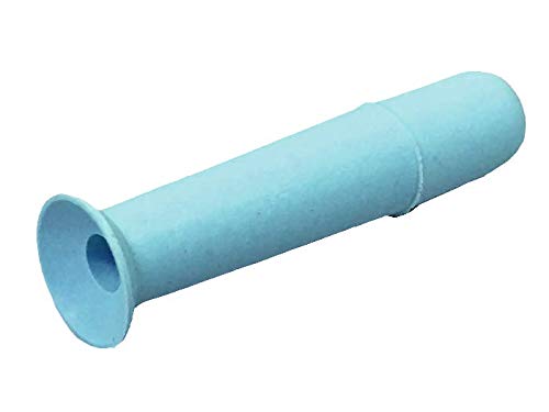 DMV Classic Vented Hard Contact Lens Remover in blue with storage tube