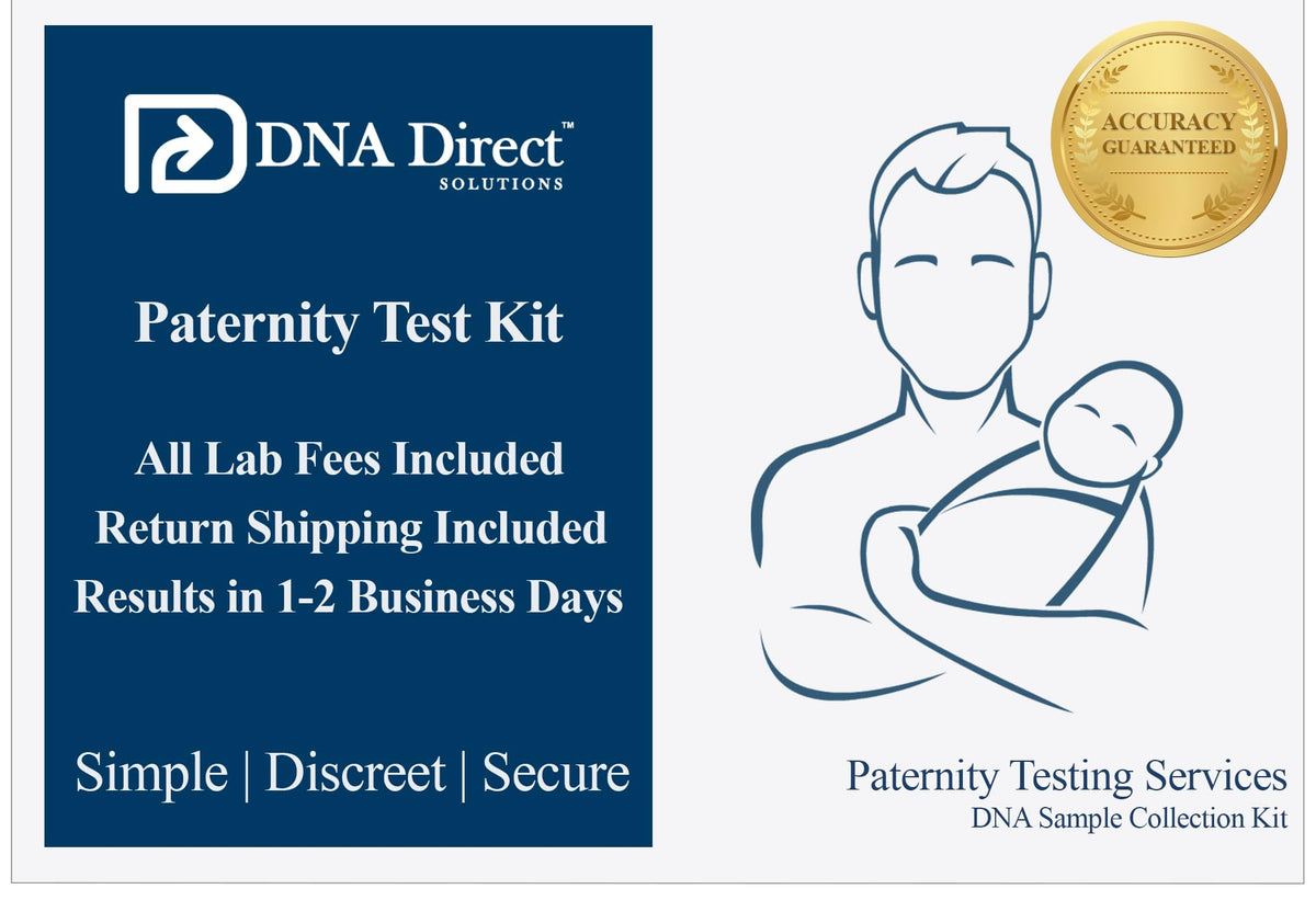 DNA Direct Paternity Test Kit for at-home sample collection
