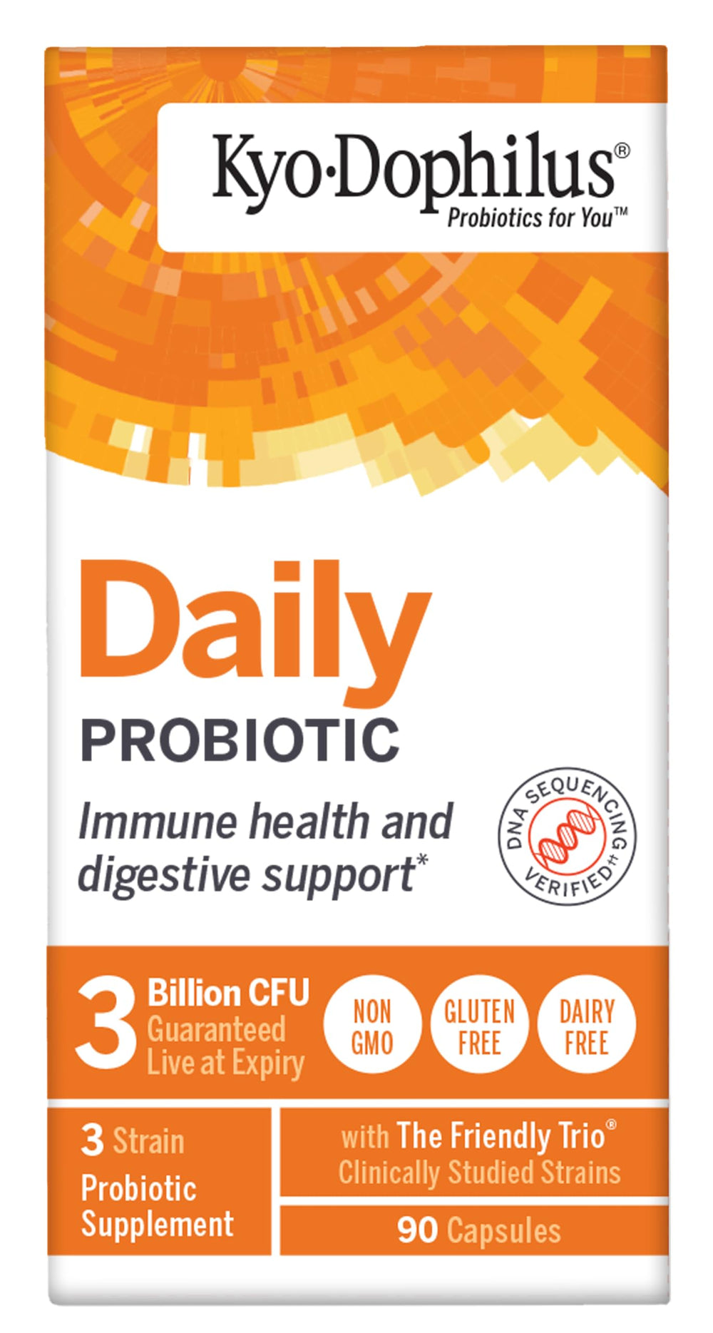 DNA sequencing verified strains guaranteed live at expiration