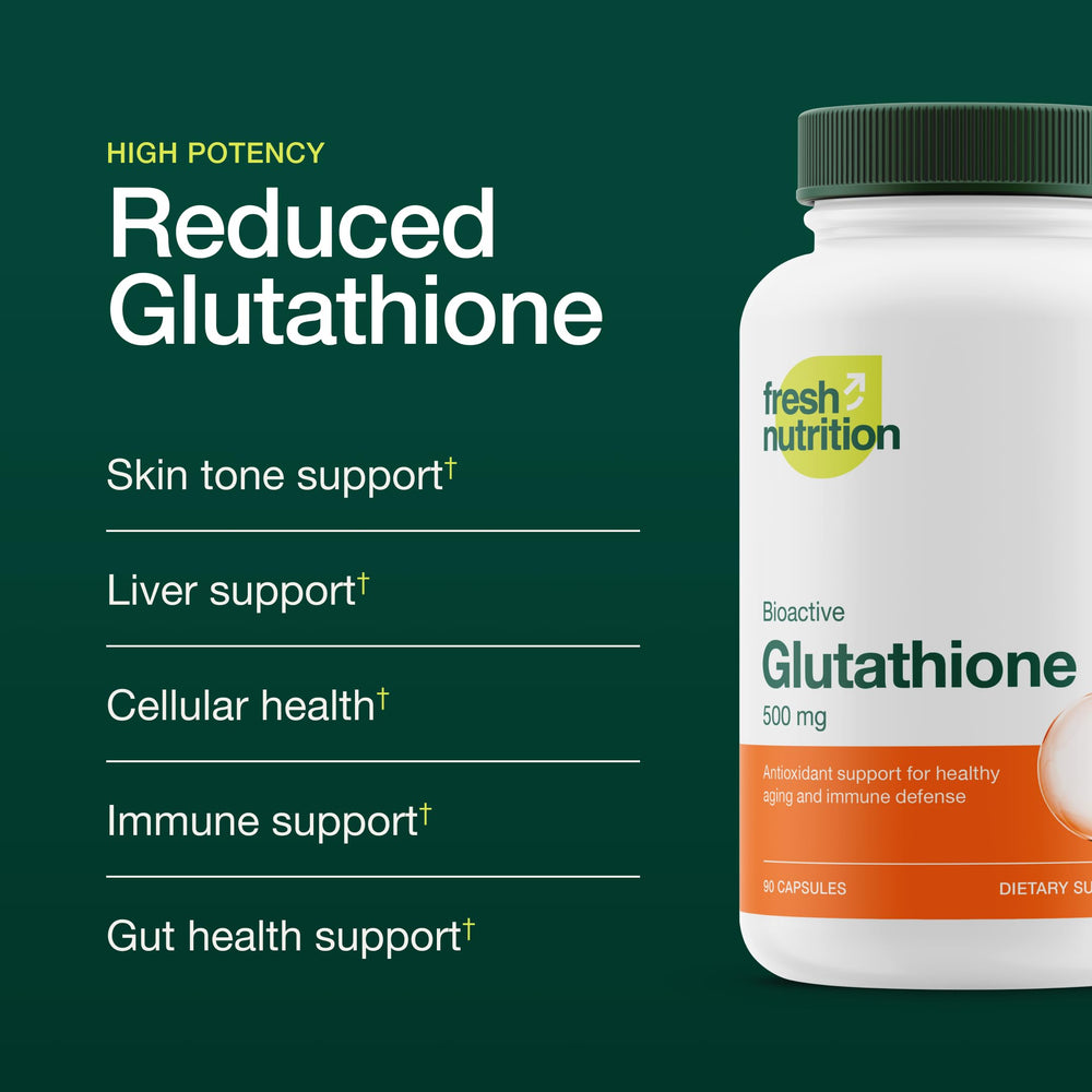 DNA verification seal on glutathione packaging