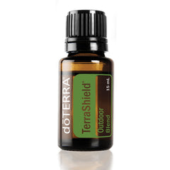 doTERRA TerraShield essential oil repellent blend bottle 15 mL for outdoor protection