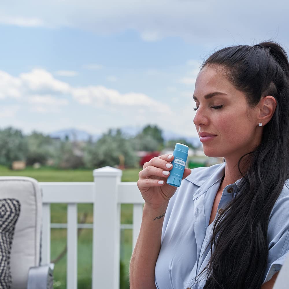 Close-up of doTERRA Breathe Vapor Stick packaging