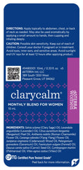 Lifestyle image of calm, relaxed woman with Clary Calm