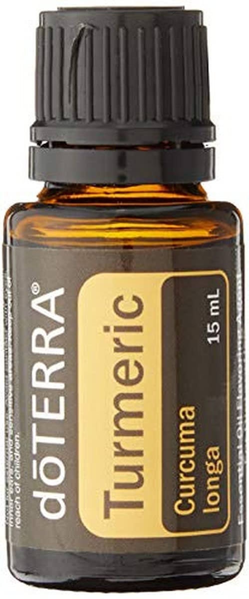 Bottle of doTERRA Turmeric Essential Oil 15 mL