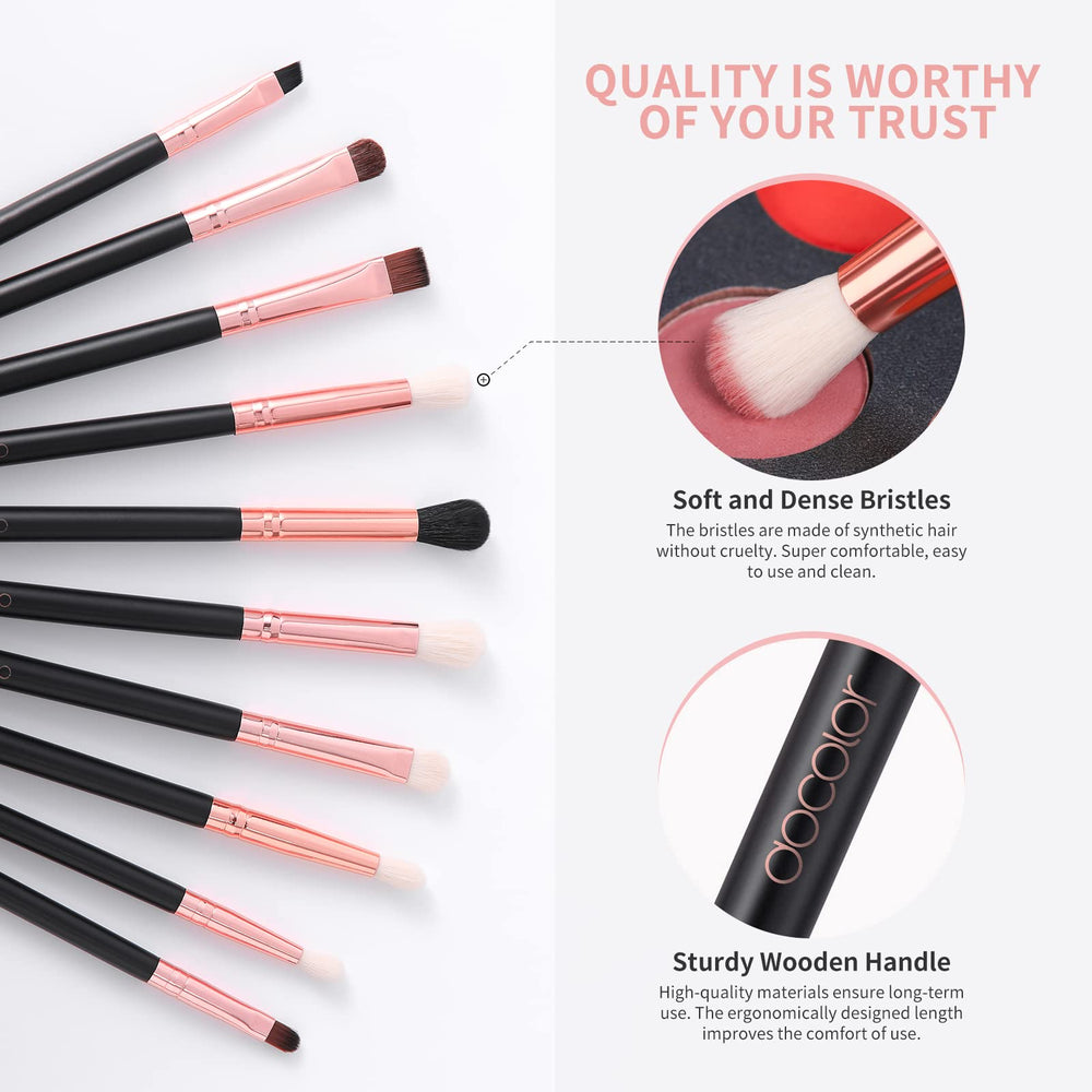 Docolor eyeliner brush with precision tip for defined lines