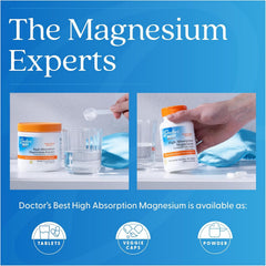Laboratory-tested ingredients declaration for magnesium supplement