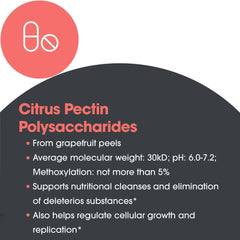 Doctor-developed hypoallergenic citrus pectin supplement