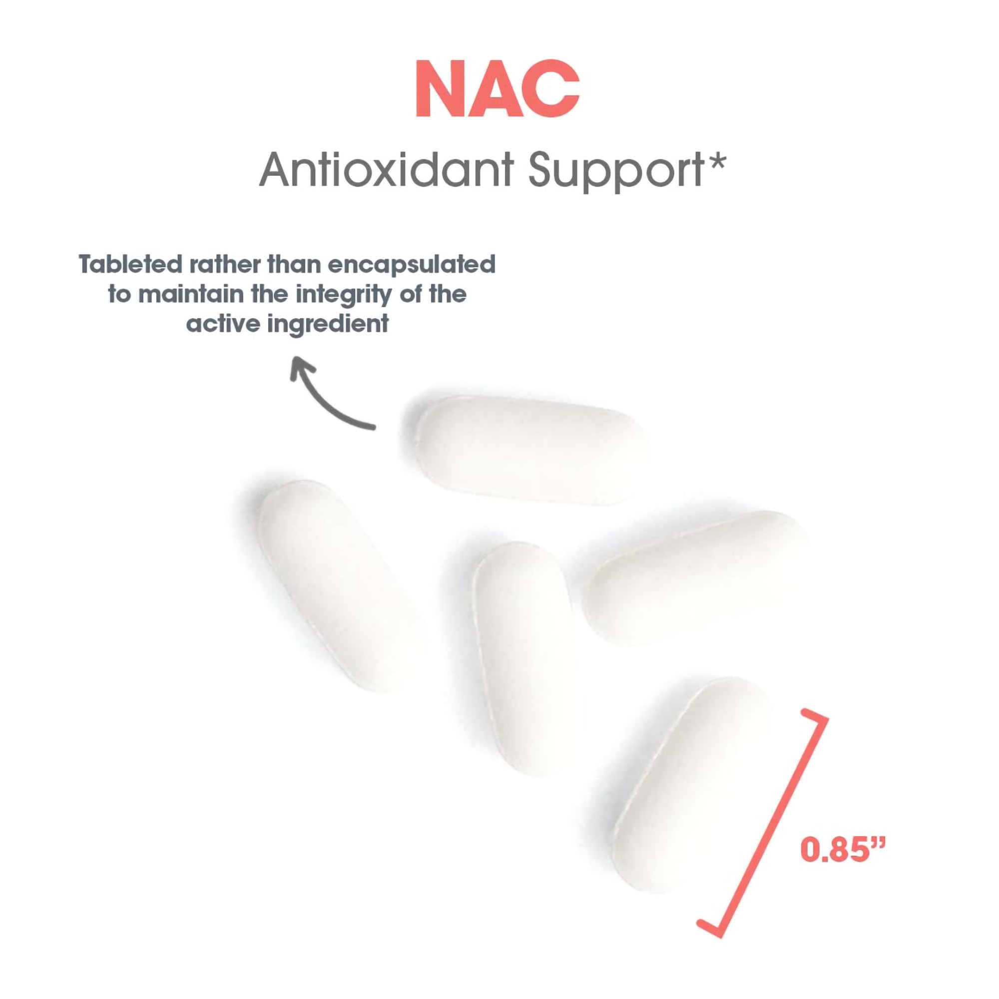 Doctor-developed hypoallergenic NAC supplement emblem