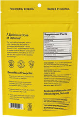 Doctor-formulated Beekeeper's Naturals kids throat lozenges