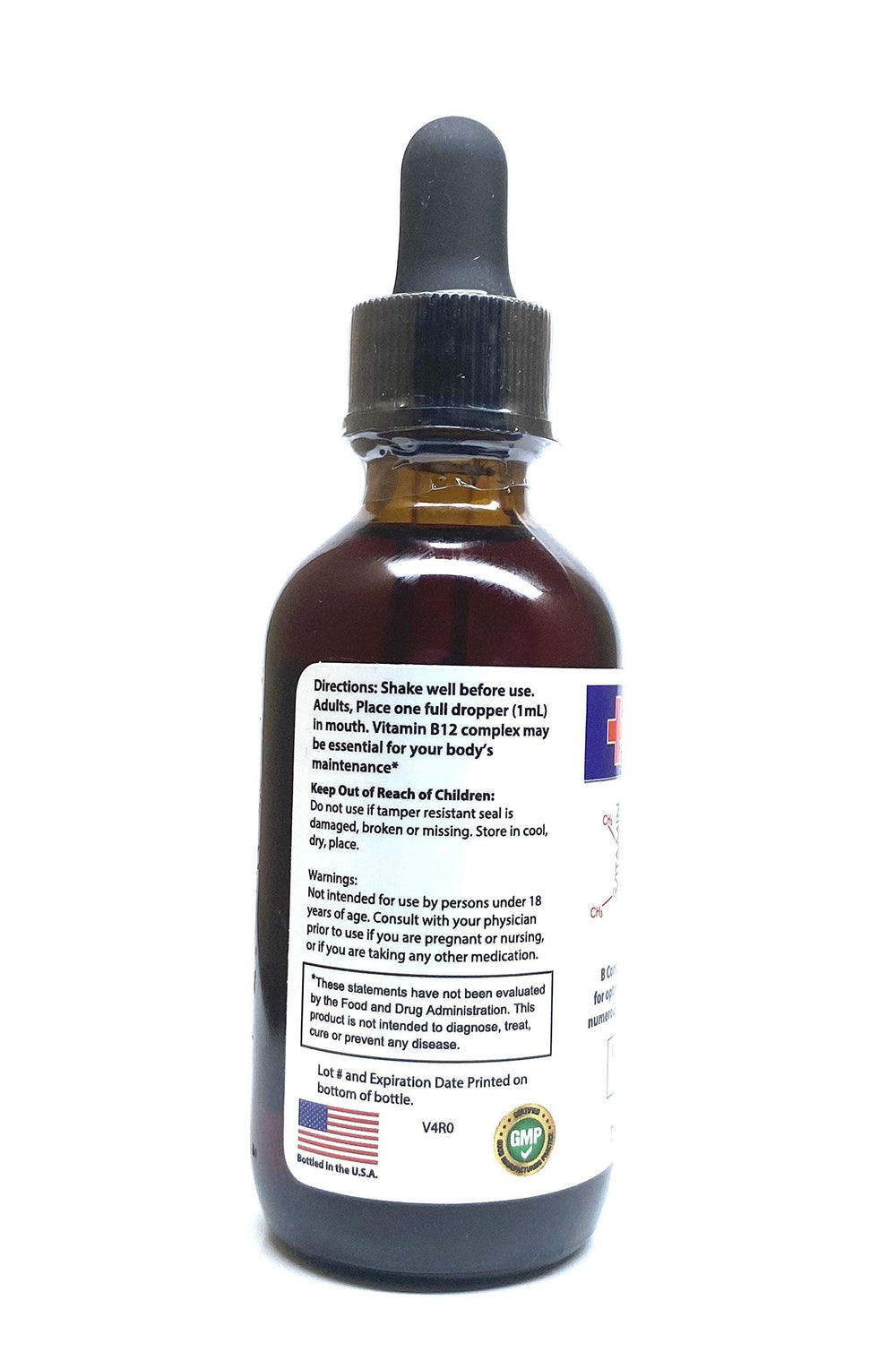 Bottle label highlighting B2, B3, B5, B6, and B12