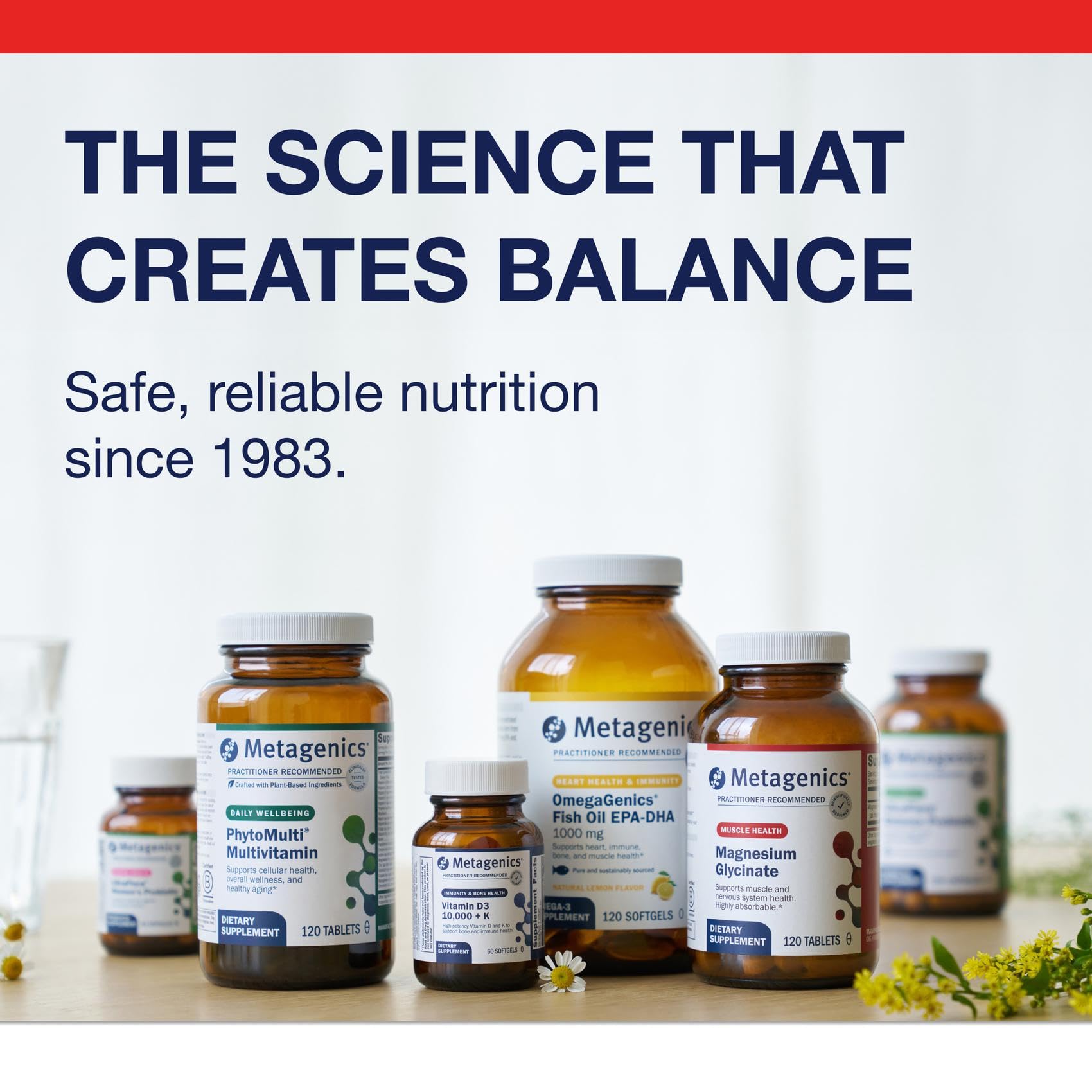 Illustration of doctor-recommended professional supplement brand